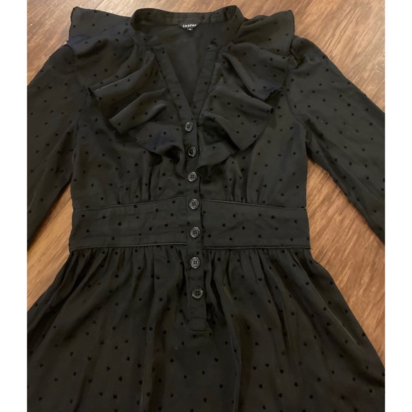 Woman’s black minidress - Picture 3 of 11